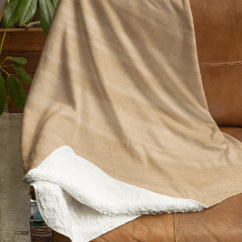 Cobertor Sherpa Warm Sandstone Flow Sherpa Blanket