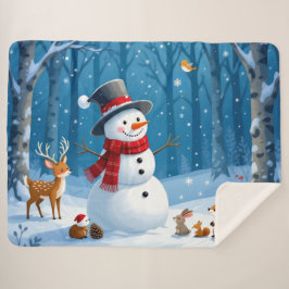 Cobertor Sherpa „Weihnachtliche Harmonie“