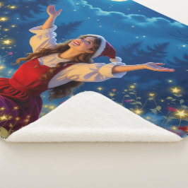 Cobertor Sherpa „Weihnachtliche Harmonie“