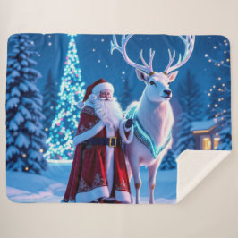 Cobertor Sherpa „Weihnachtliche Harmonie“