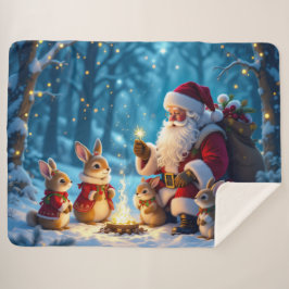 Cobertor Sherpa „Weihnachtliche Harmonie“