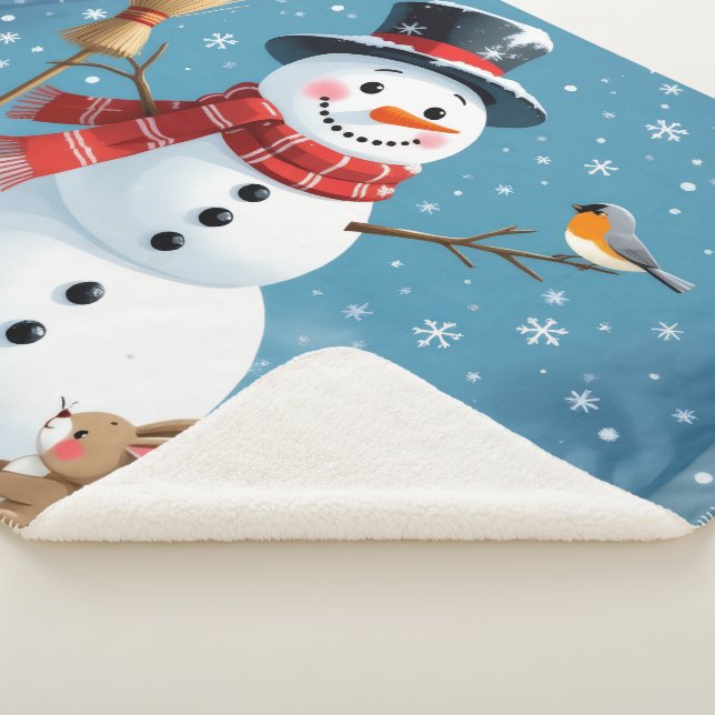 Cobertor Sherpa „Weihnachtliche Harmonie“ (3/4)