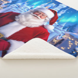 Cobertor Sherpa „Weihnachtliche Harmonie“