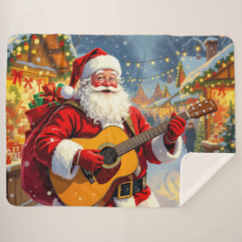 Cobertor Sherpa „Weihnachtliche Harmonie“