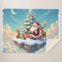 Cobertor Sherpa „Weihnachtliche Harmonie“