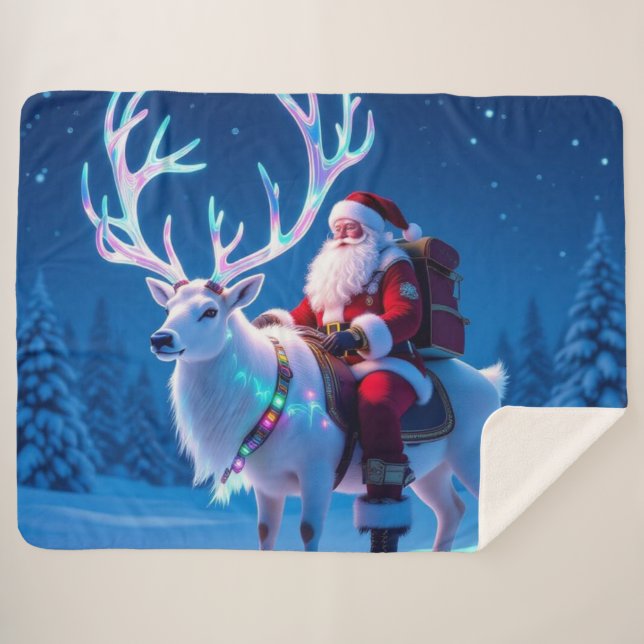 Cobertor Sherpa „Weihnachtliche Harmonie“ (Frente (Horizontal))