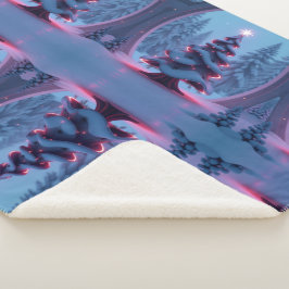 Cobertor Sherpa „Weihnachtliche Harmonie“