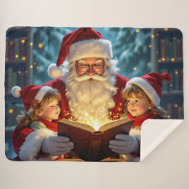 Cobertor Sherpa „Weihnachtliche Harmonie“