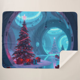 Cobertor Sherpa „Weihnachtliche Harmonie“