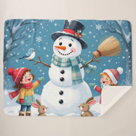 Cobertor Sherpa „Weihnachtliche Harmonie“