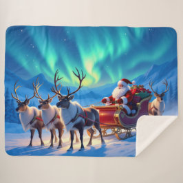 Cobertor Sherpa „Weihnachtliche Harmonie“