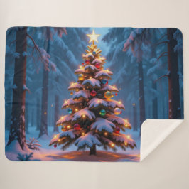 Cobertor Sherpa „Weihnachtliche Harmonie“