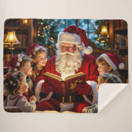 Cobertor Sherpa „Weihnachtliche Harmonie“