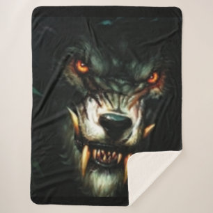 COBERTOR SHERPA WEREWOLF