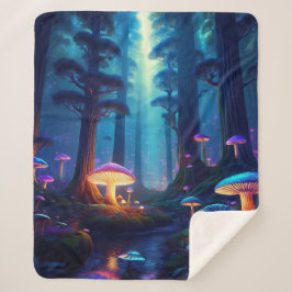 Cobertor Sherpa Whispering Woods