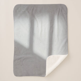 Cobertor Sherpa White painted wall