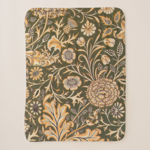 Cobertor Sherpa William Morris Cherwell Wallpaper Pattern