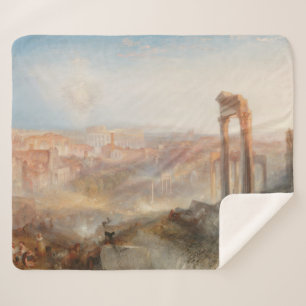 Cobertor Sherpa William Turner British - Modern Roma-Campo Vaccino