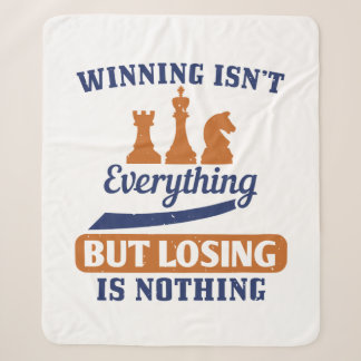 Cobertor Sherpa Winning Isn’T Everything But Losing Is Nothing