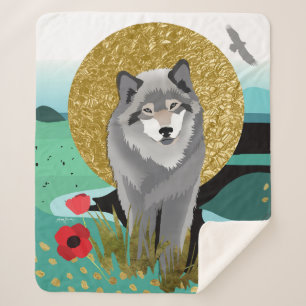 Cobertor Sherpa WOLFMOON AURA Sherpa Blanket -3 TAMANHOS