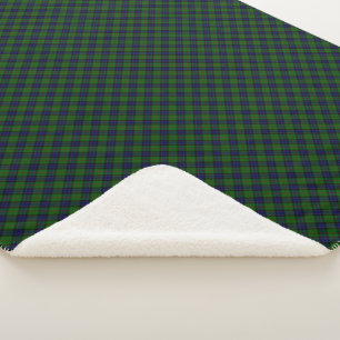 Cobertor Sherpa Xadrez azul-tartan-gilvie