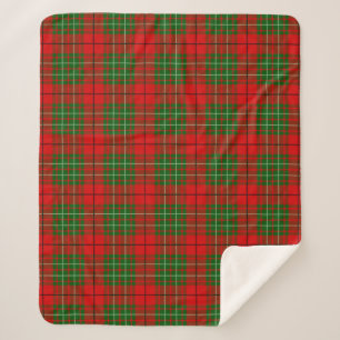 Cobertor Sherpa Xadrez de Clan Cumming Tartan