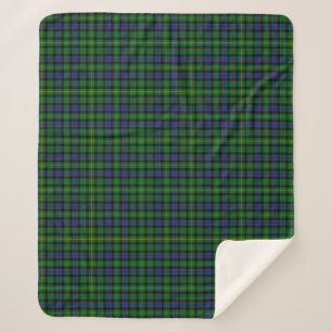 Cobertor Sherpa Xadrez do Scottish Clan MacBride Tartan