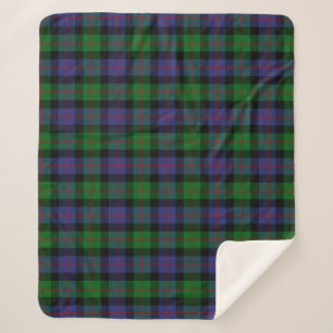 Cobertor Sherpa Xadrez Escocesa Clan Blair Tartan