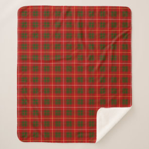 Cobertor Sherpa Xadrez Escocesa Clan Bruce Tartan