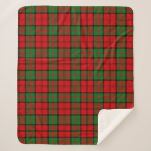 Cobertor Sherpa Xadrez Escocesa Clan Dunbar Tartan