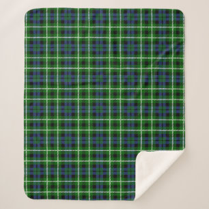 Cobertor Sherpa Xadrez Escocesa Clan Graham Tartan