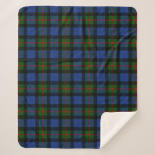 Cobertor Sherpa Xadrez Escocesa Clan Gunn Tartan