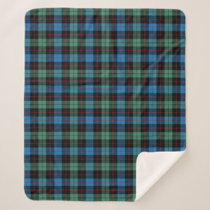 Cobertor Sherpa Xadrez Escocesa Clan Guthrie Tartan