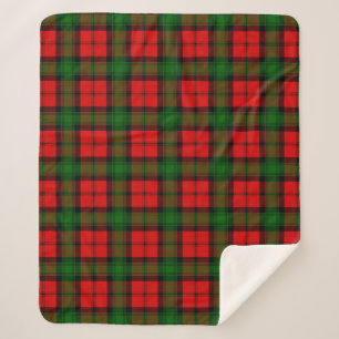 Cobertor Sherpa Xadrez Escocesa Clan Kerr Tartan