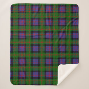 Cobertor Sherpa Xadrez Escocesa Clan MacDonald Tartan