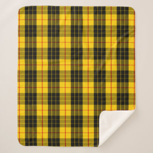 Cobertor Sherpa Xadrez Escocesa Clan MacLeod Tartan