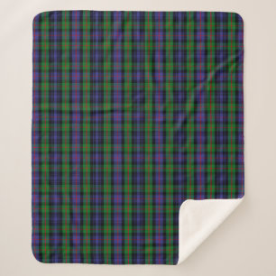 Cobertor Sherpa Xadrez Escocesa Clan Murray Tartan