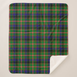 Cobertor Sherpa Xadrez Escocesa Clan Reid Tartan