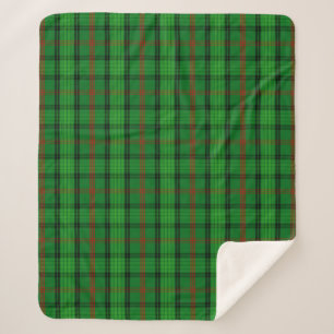 Cobertor Sherpa Xadrez Escocesa Clan Ross Tartan