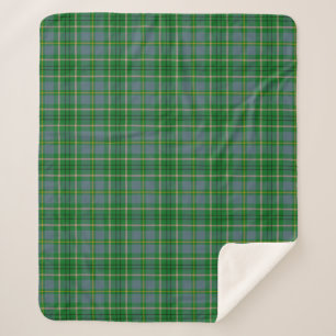 Cobertor Sherpa Xadrez escocesa Clan Taylor Tartan