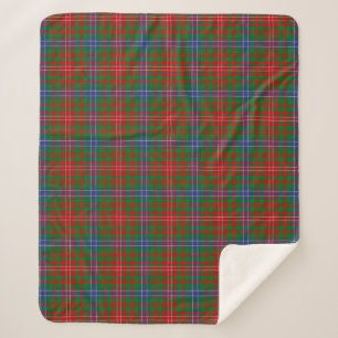 Cobertor Sherpa Xadrez Escocesa Clan Wilson Tartan