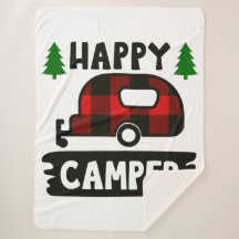 Xadrez Sherpa Blanket de Camper Buffalo