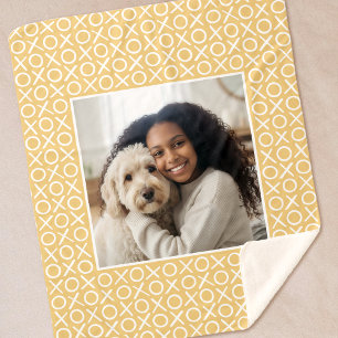 Cobertor Sherpa XOXO Abraços e Beijos Foto Personalizada Moderna A