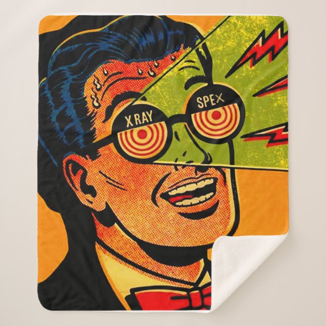 Cobertor Sherpa Xray Spex (Frente)