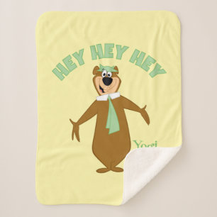 Cobertor Sherpa Yogi Bear Welcome