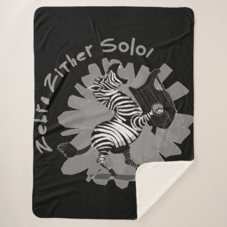Cobertor Sherpa Zebra Zor Solo