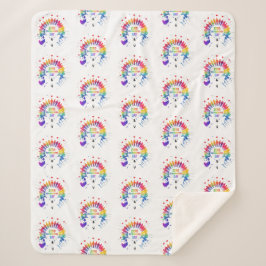 Cobertor Sherpa Zero Discrimination Day