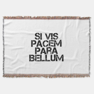 Cobertor Si Vis Pacem Para Bellum