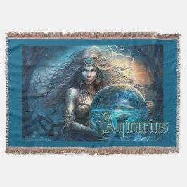 Cobertor Signo Zodiacal de Aquário