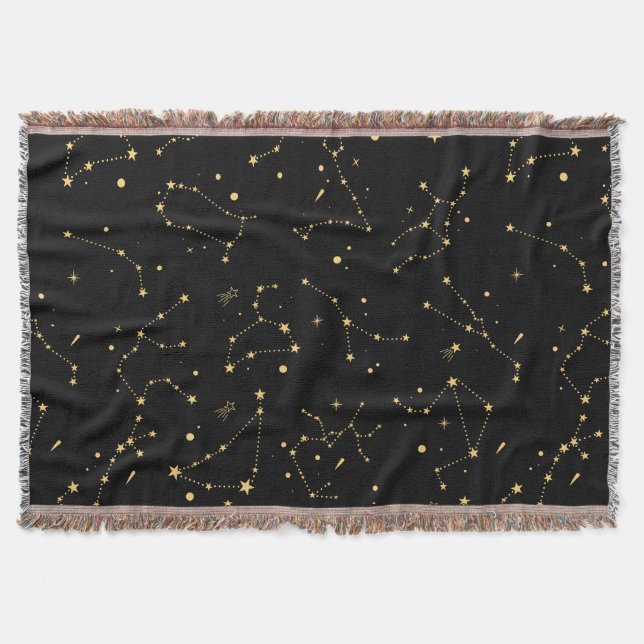 Cobertor Símbolo de constelação Zodiac Astrologia (Frente)